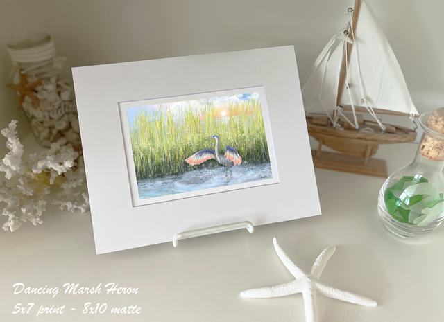 Marsh Heron Dance