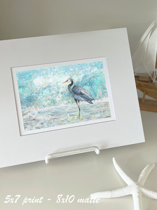 Heron Splash