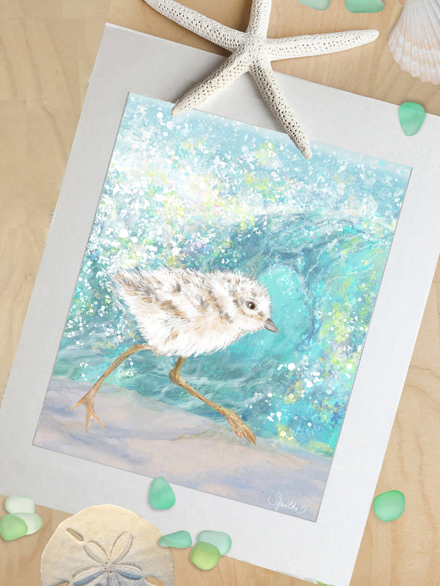 beach bathroom decor, coastal decor, sandpiper art, beach art, coastal prints
