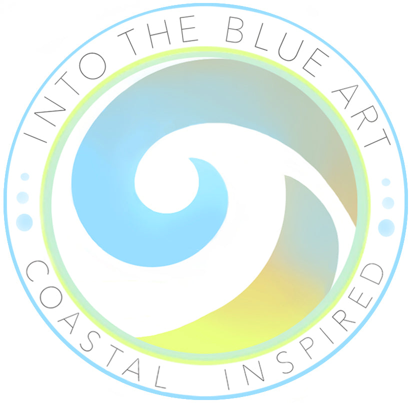 INTO THE BLUE ART logo