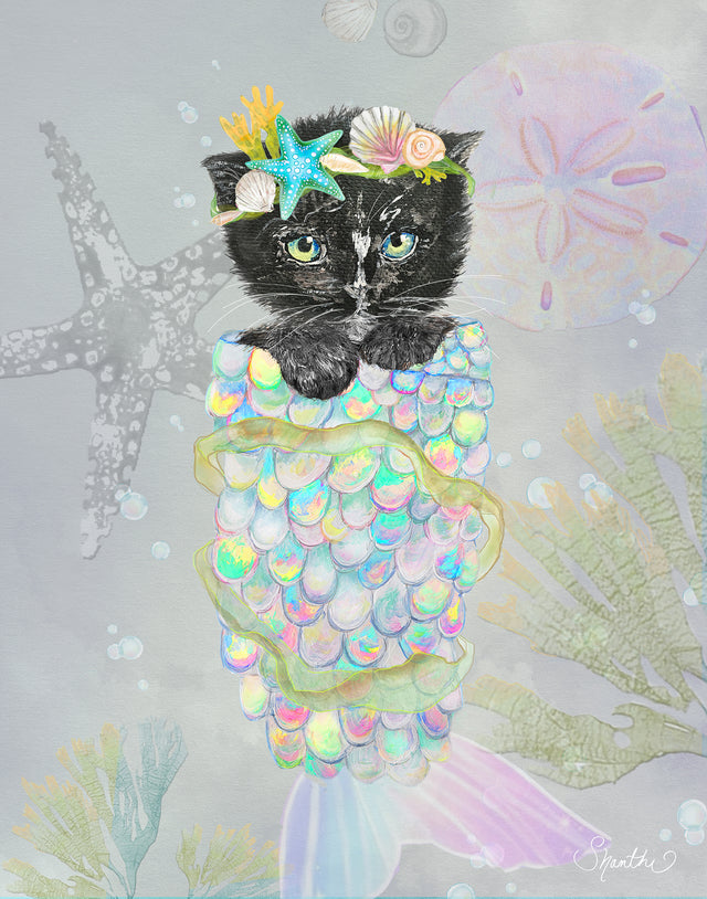 Cat Mermaids Purrito