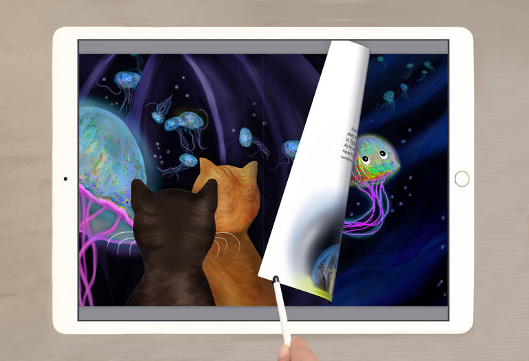 Children's Books / HARDCOVER / SIGNED BY AUTHOR / - The Tales of Tiggy & Tobias  Neon Jiggles