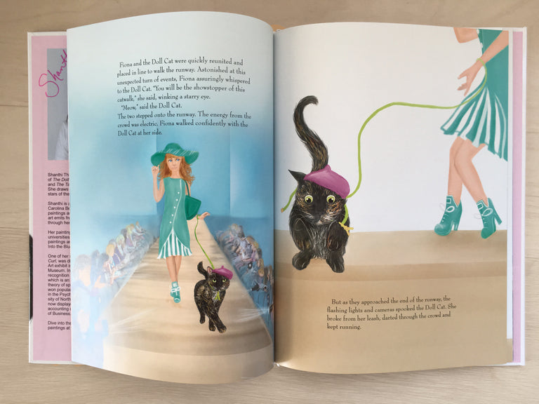 Children's Books / HARDCOVER / SIGNED BY AUTHOR / The Doll Cat Goes To Paris