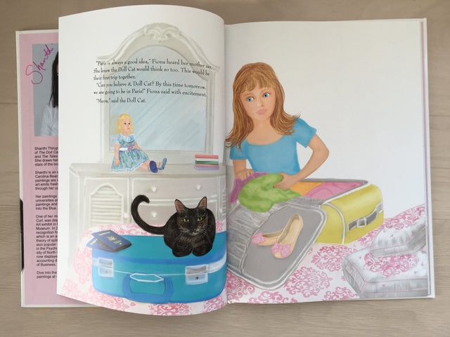 Children's Books / HARDCOVER / SIGNED BY AUTHOR / The Doll Cat Goes To Paris