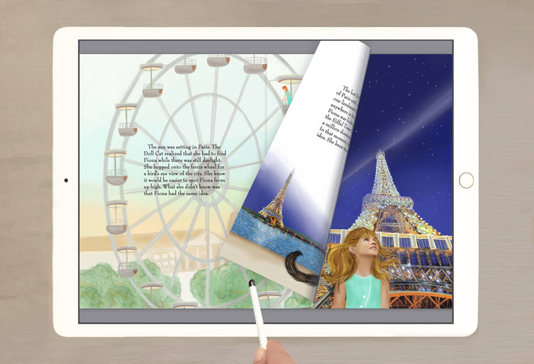Children's Books / HARDCOVER / SIGNED BY AUTHOR / The Doll Cat Goes To Paris