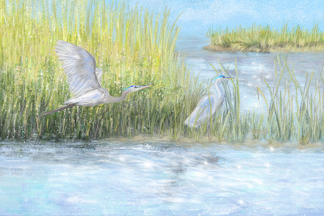 Herons of the Marsh, Dipytych option