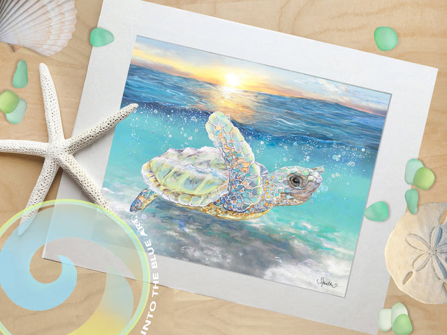 Sea Turtle Sunrise