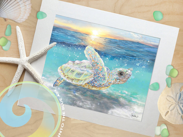 Sea Turtle Sunrise