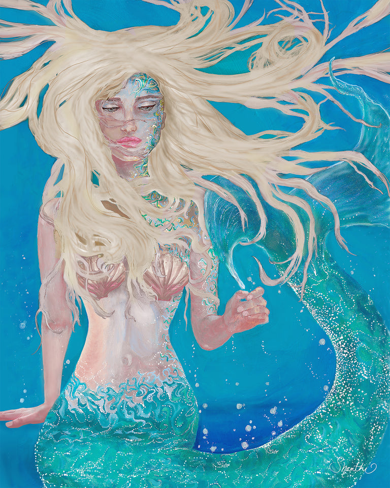 Mermaid Muse of the Deep