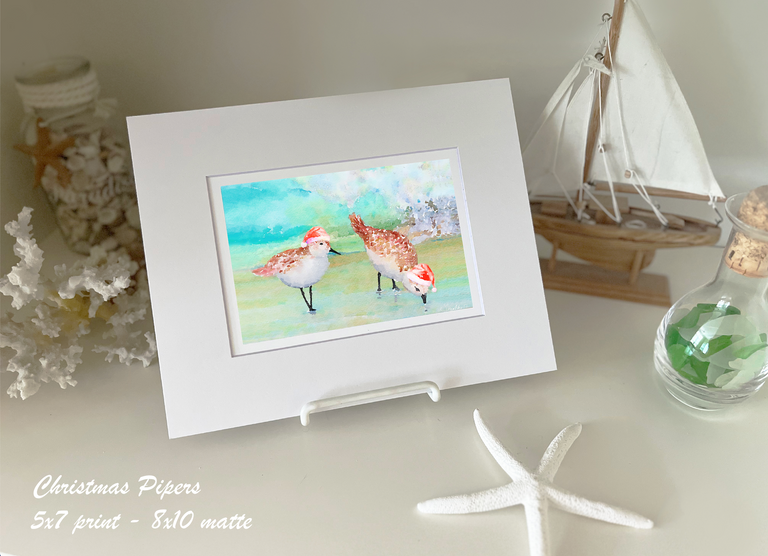 Christmas Sandpipers