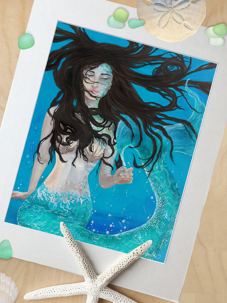 Mermaid Muse of the Deep
