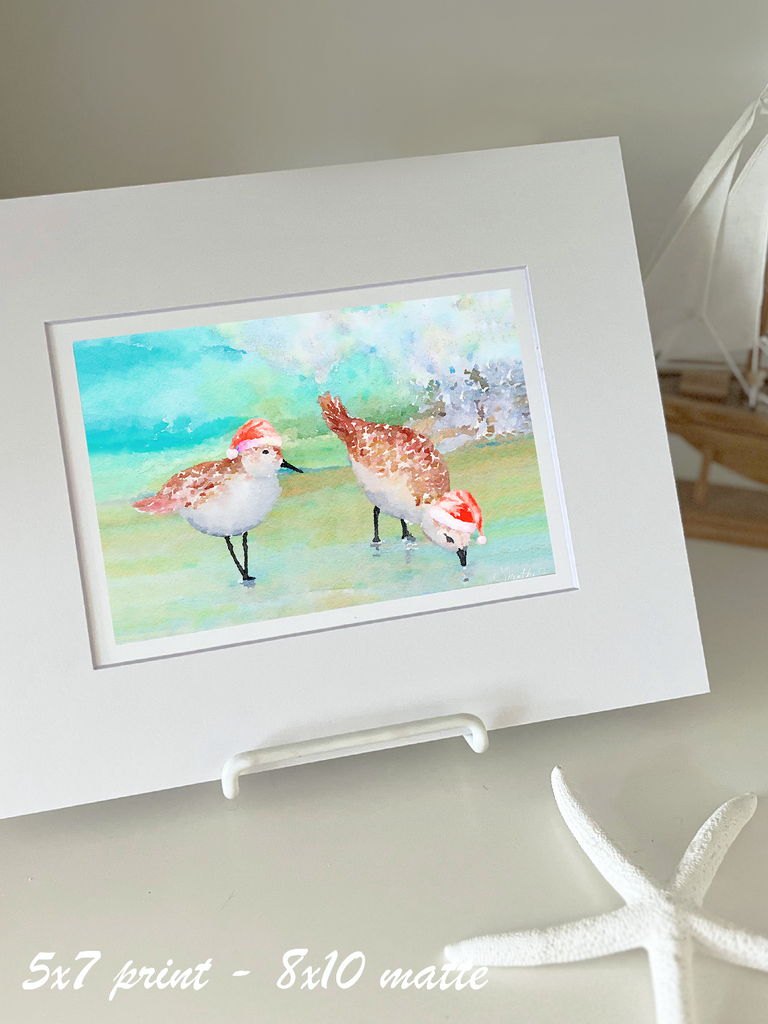 Christmas Sandpipers