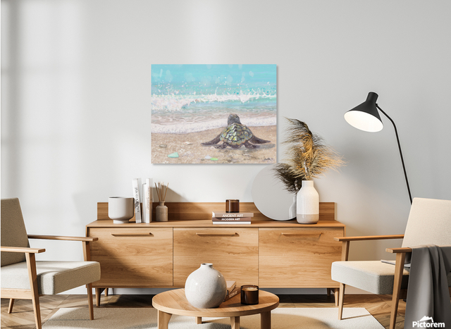 First Splash (Metal Print)