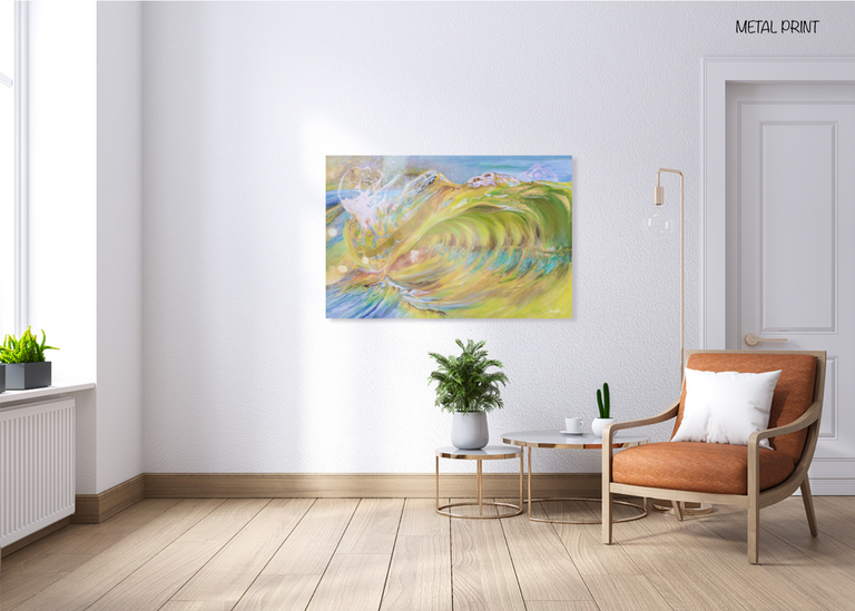 Sunkissed Splash (Metal Print)