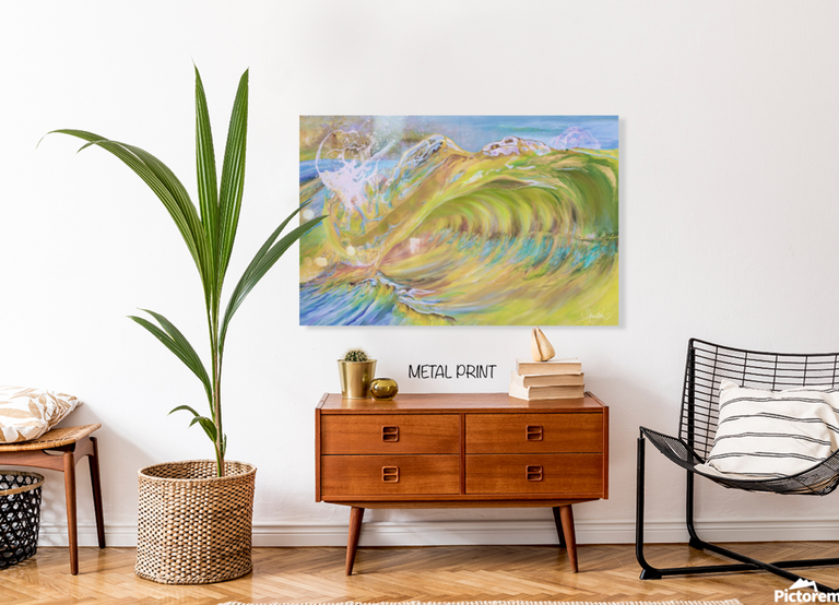 Sunkissed Splash (Metal Print)