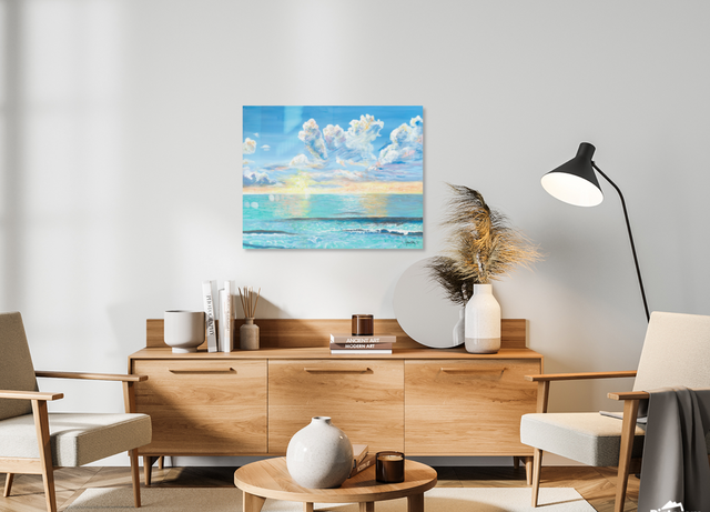 Morning Sunrise (Metal Print)