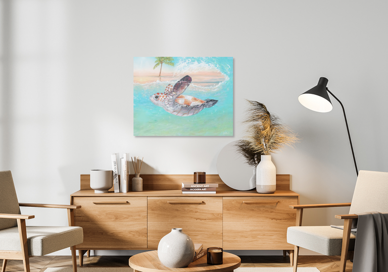 Journey Begins (Metal Print)