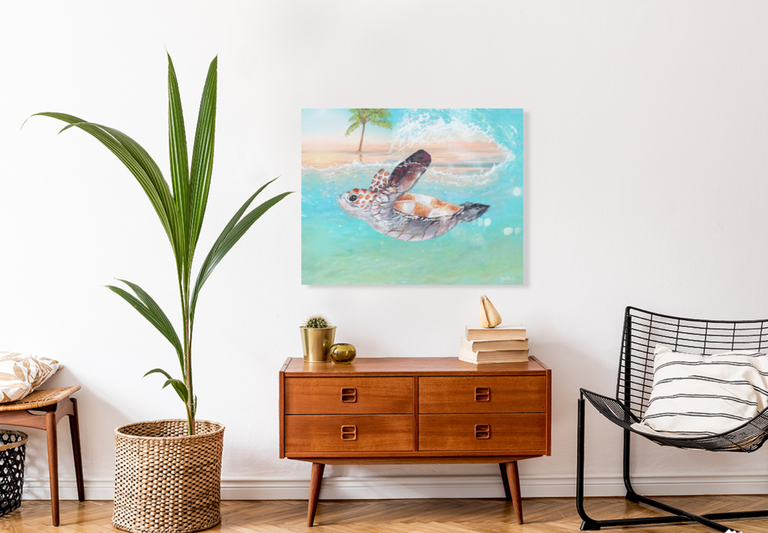 Journey Begins (Metal Print)