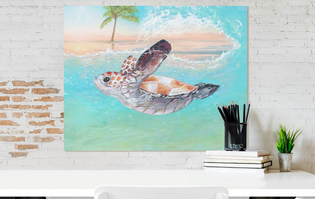 Journey Begins (Metal Print)