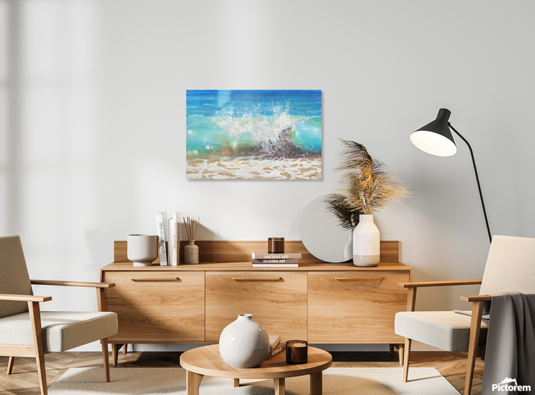 Tropical Splash (Metal Print)