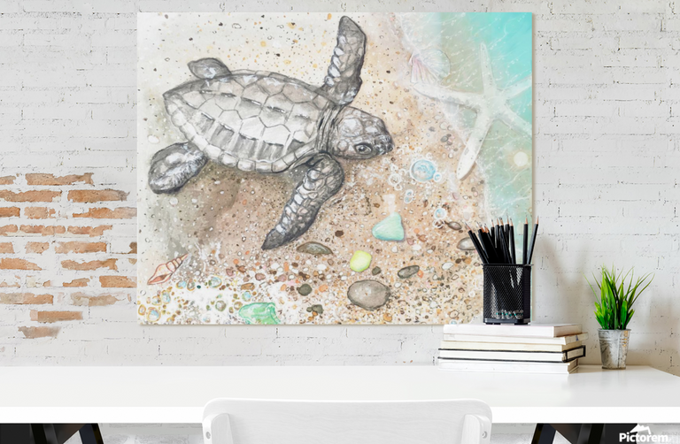 Fearless Flippers (Metal Print)