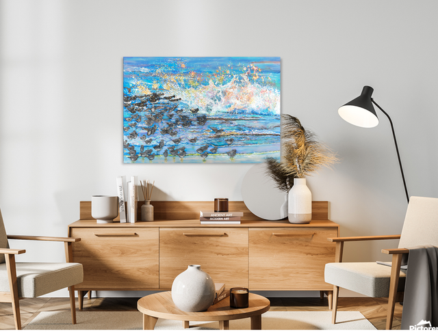 Make A Big Splash (Metal Print)