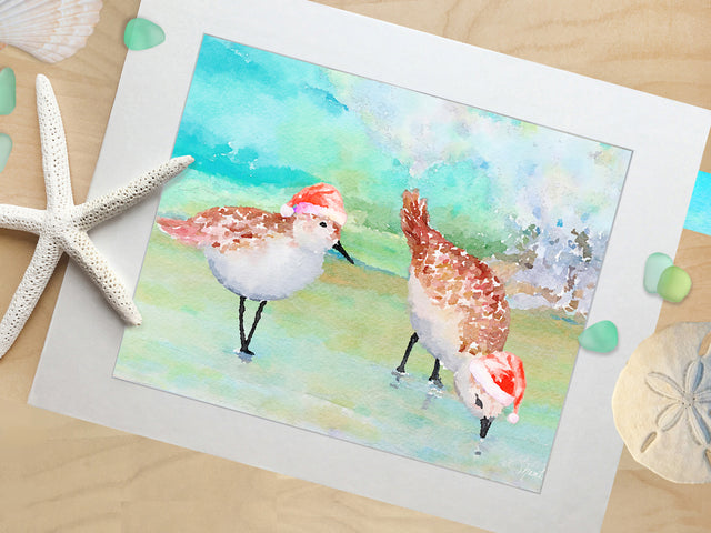 Christmas Sandpipers