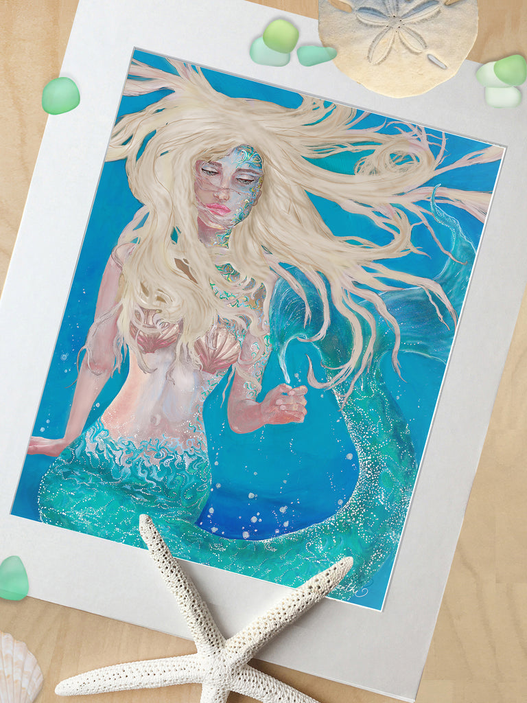 Mermaid Muse of the Deep
