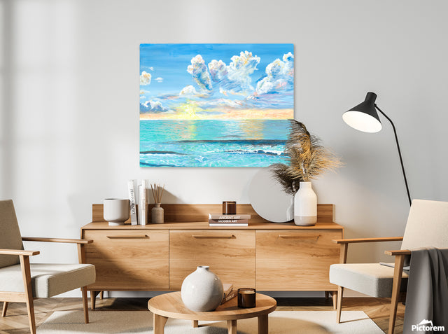 Morning Sunrise (Metal Print)