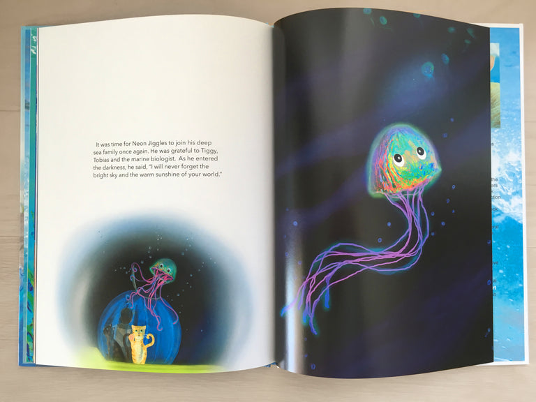 cute jellyfish, bedtime stories, deep sea creatures
